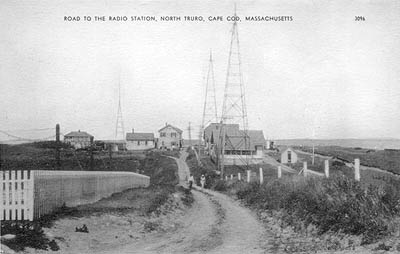 Radio Station, North Truro, Cape Cod, Massachusetts.