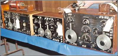 Early wireless sets from Wireless Specialty