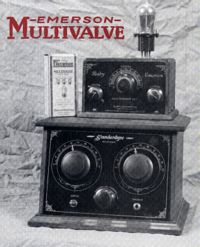 The compact Clapp-Eastham Baby Emerson, the Standardyne Multivalve and the Multivalve tube.