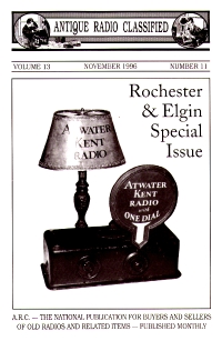 The table lamp and illuminated sign accompanying the Atwater Kent Model 35  offered as 